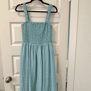 Cutest blue maxi dress